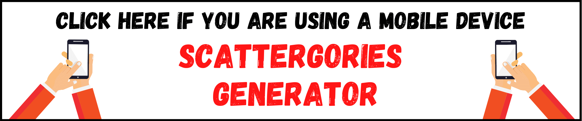 Scattergories Generator – Games Night Pro